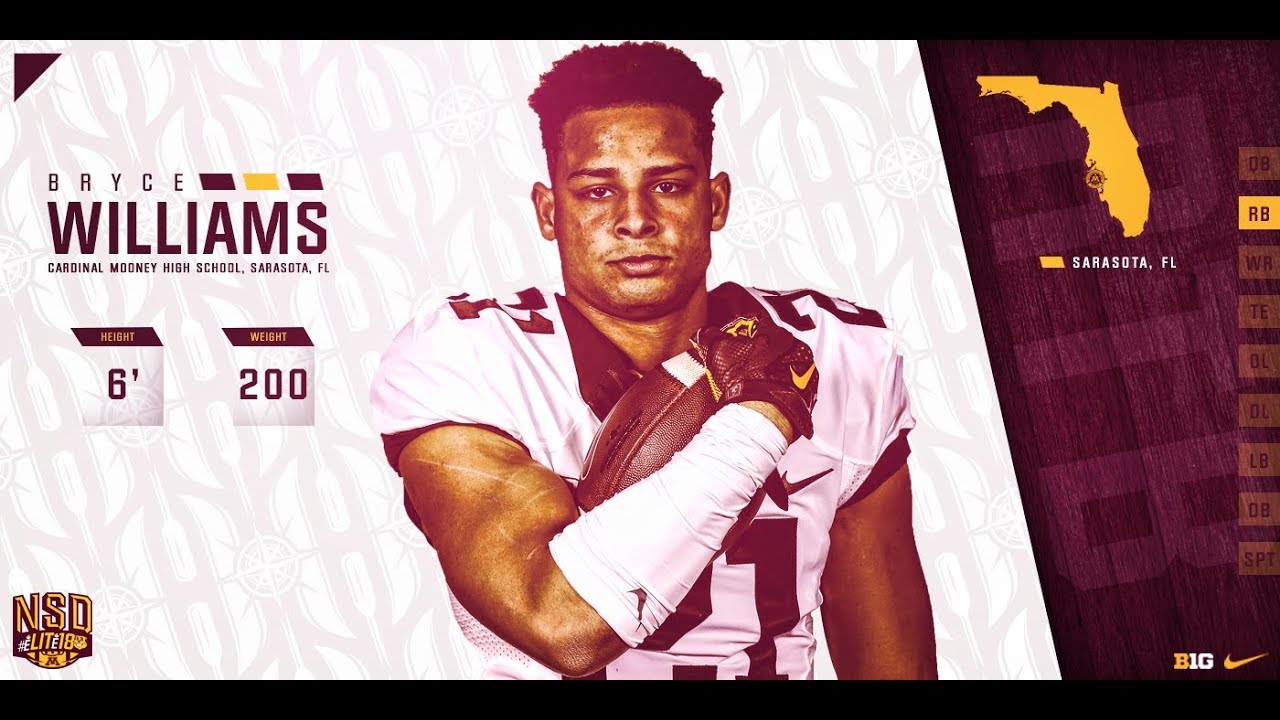 Bryce Williams Gopher Football National Signing Day eLITe18 YouTube