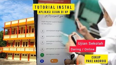 Tutorial Instal Aplikasi CBT Versi Android l USP Daring / Online melalui Hp