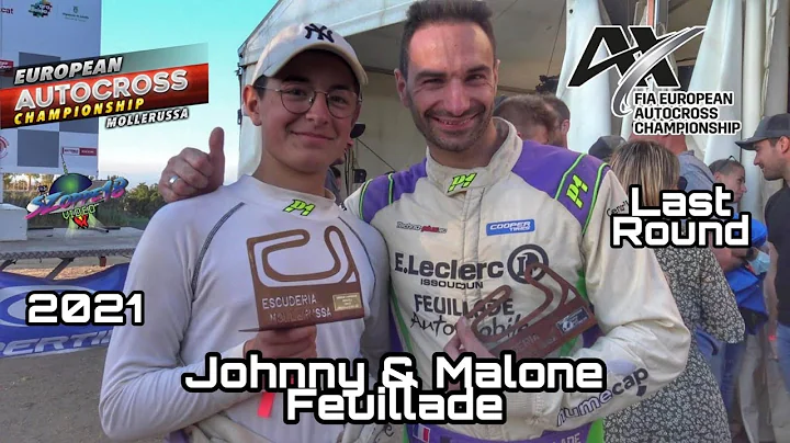 Johnny & Malone Feuillade - FIA European Autocross...