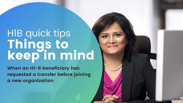 Should an H1B beneficiary start working with new employer till transfer process is complete?