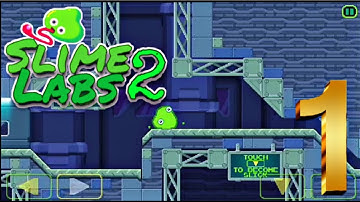 Slime Labs 2 Gameplay ( Android-ios ) Slime Labs 2 adventure game