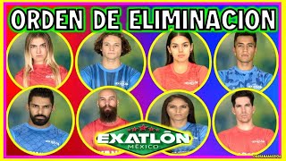 EXATLON MX - ORDEN DE ELIMINACION SEXTA TEMPORADA | TV AZTECA