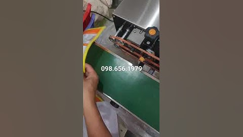 máy hàn miệng túi tự động có in ngày tháng sản xuất FRD1000