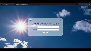 PART - 1 : SAP Business Application Studio  -  Install Cloud Connector for Business Applica Studio