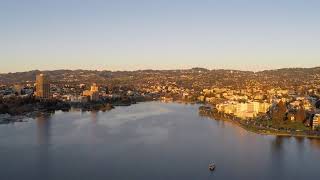 Lake Merritt Oakland CA Flyover - Rockk Video Drone