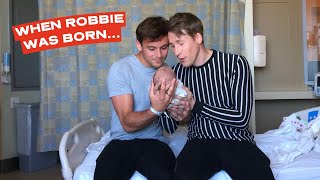 STORY TIME: WHEN ROBBIE WAS BORN! I Tom Daley
