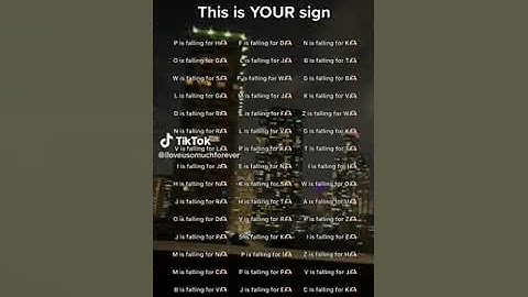 This is your sign #initials #initial #foryou #fyp