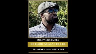 Richard Akala Chuchu's Memorial Service
