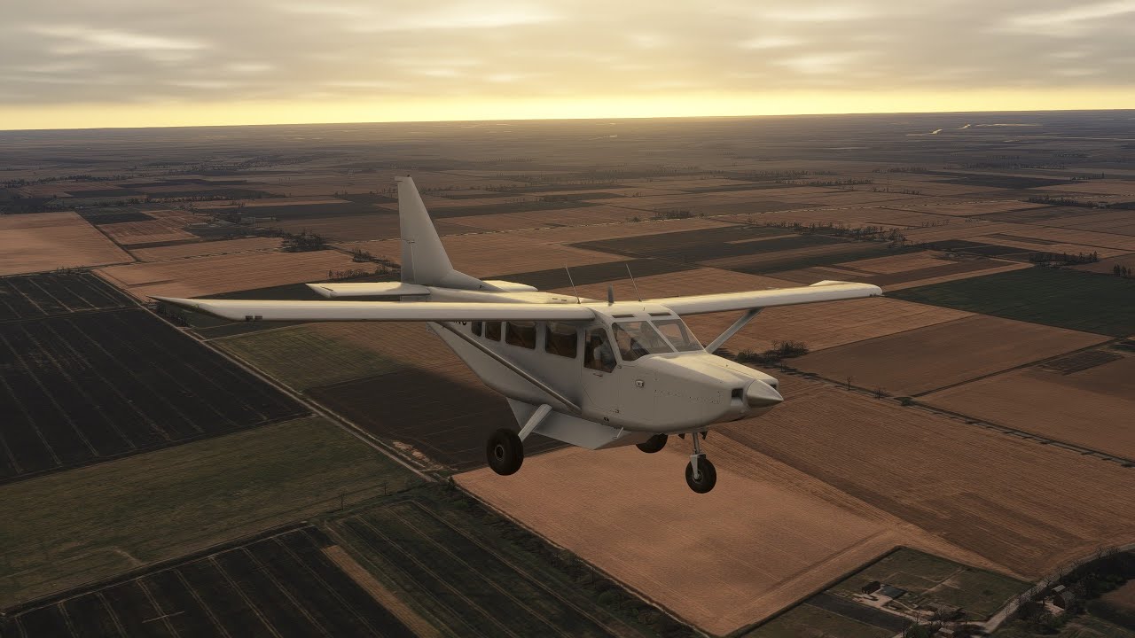 SimWorks Studios | Самолет GA8 Airvan | Первый взгляд