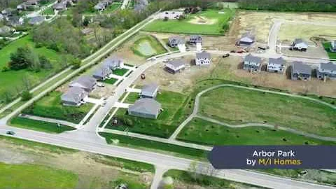 Arbor Park Aerial Tour | New Homes in Liberty Township, OH