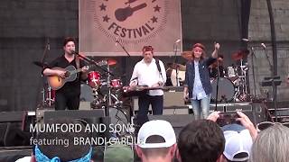 Mumford and Sons feat. Brandi Carlile - "The Boxer" (2018 Newport Folk Fest) chords