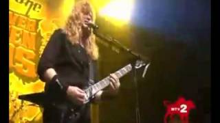 Megadeth - Sweating Bullets (Live 2009)