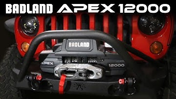 BADLAND APEX 12,000lbs WINCH UNBOXING AND INSTALL