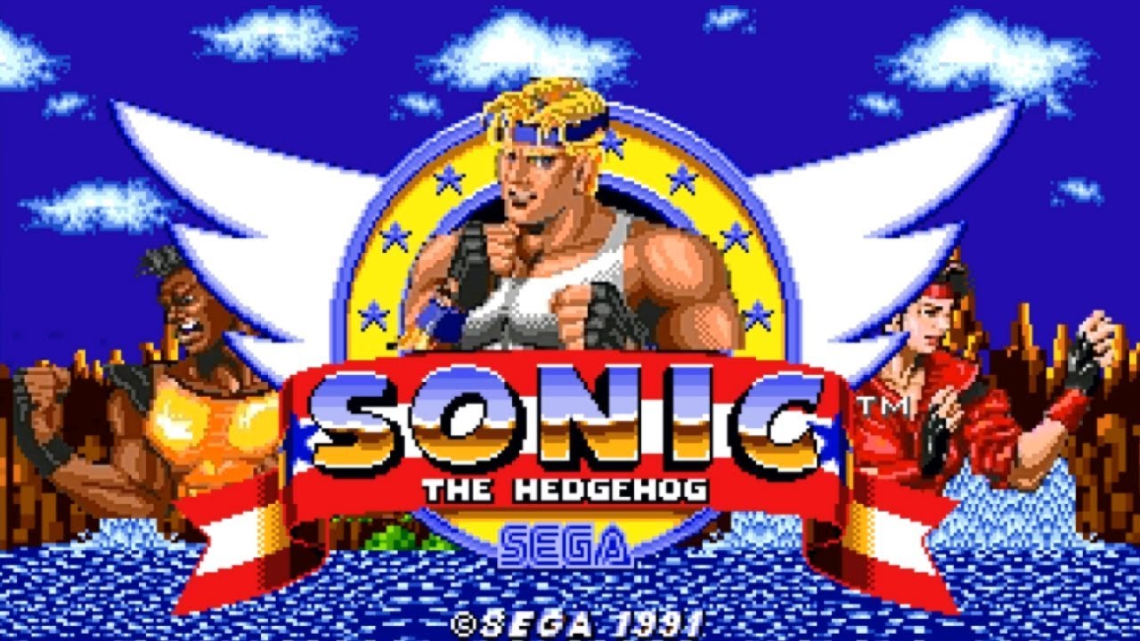 Streets of Rage Remake - Sonic Mod - Walkthrough - YouTube