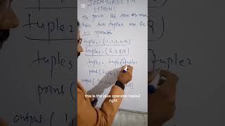 Join the tuples in python | python tutorial | #python
