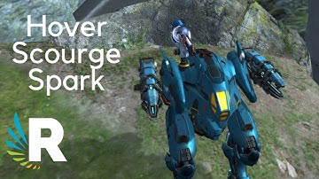 War Robots: Hover - Scourge/Spark Gameplay [1.2 Million Damage]
