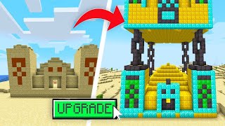 Minecraft But I Can Upgrade STRUCTURES!