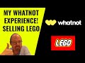 My experience selling lego for the 1st time on whatnot
