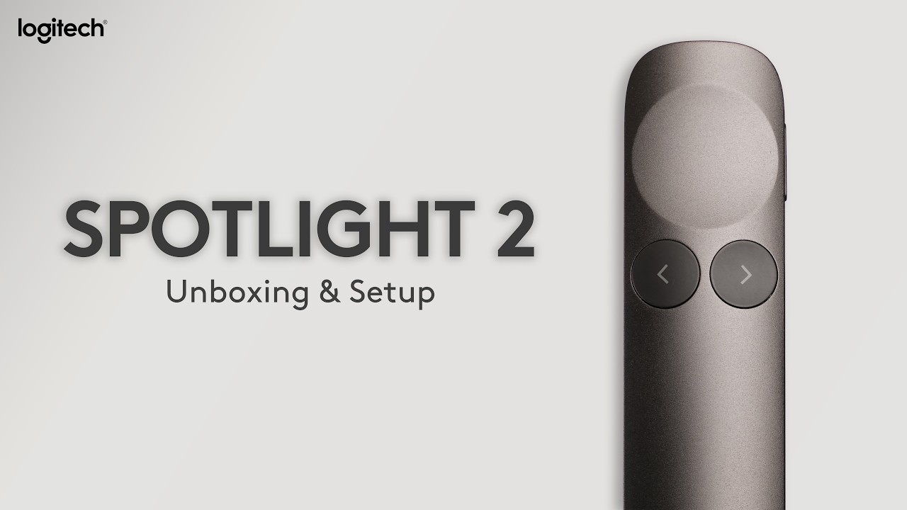 Logitech Spotlight 2 Unboxing and Setup