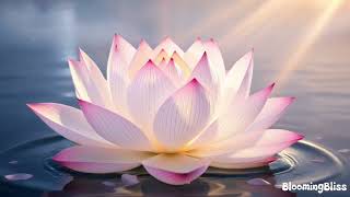 STEADFAST IN SILENCE I OPEN LIKE A LOTUS LETTING LOVE WANDER THROUGH THE DAY