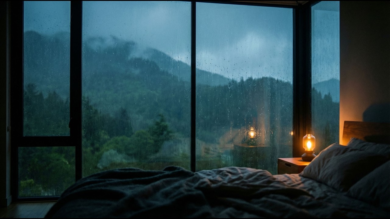 Rain Sounds All Night 9 Hours 🌧️ Stress Relief & Deep Sleep | Relax9ine