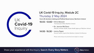 UK Covid-19 Inquiry - Module 2C Hearing PM - 2 May 2024