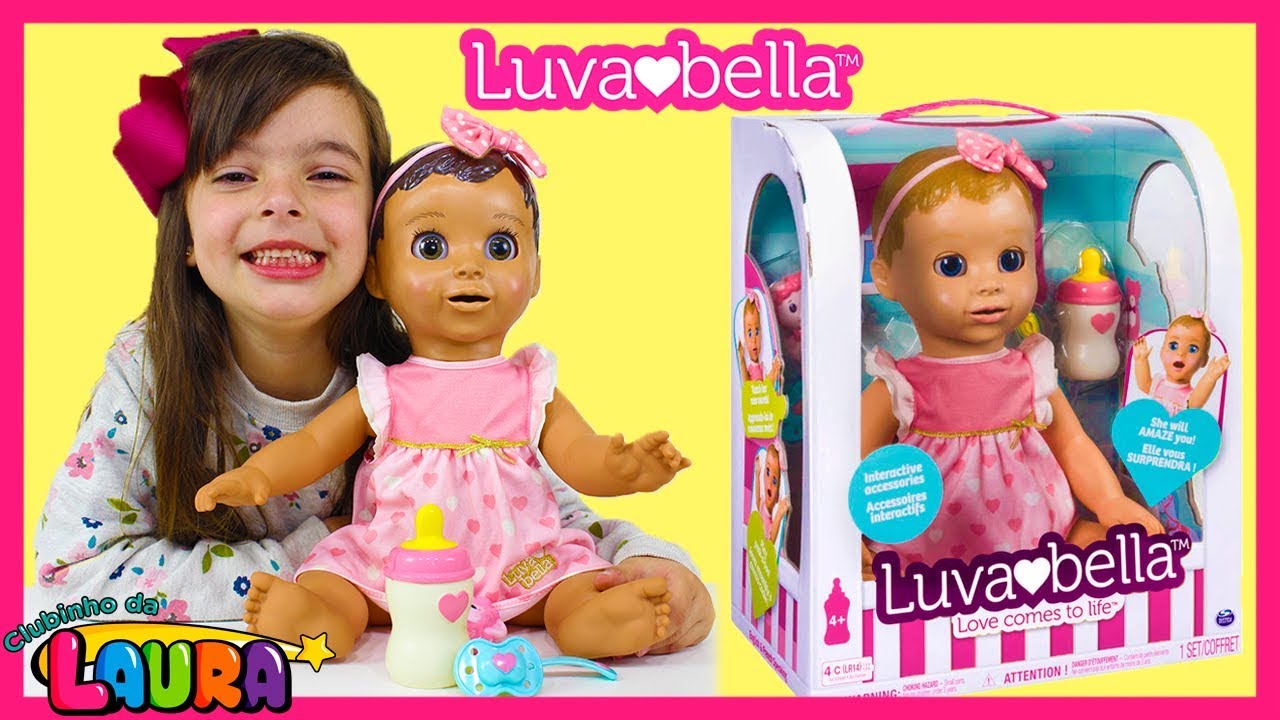 LAURINHA BRINCANDO COM NOVA BONECA ROBO LUVABELLA - Jéssica Godar e ...