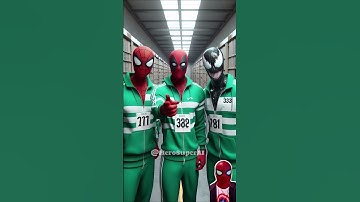 Squid Game Escape Ep1  🔥 #spiderman #jokerman #marvel #squidgame #brawlstars