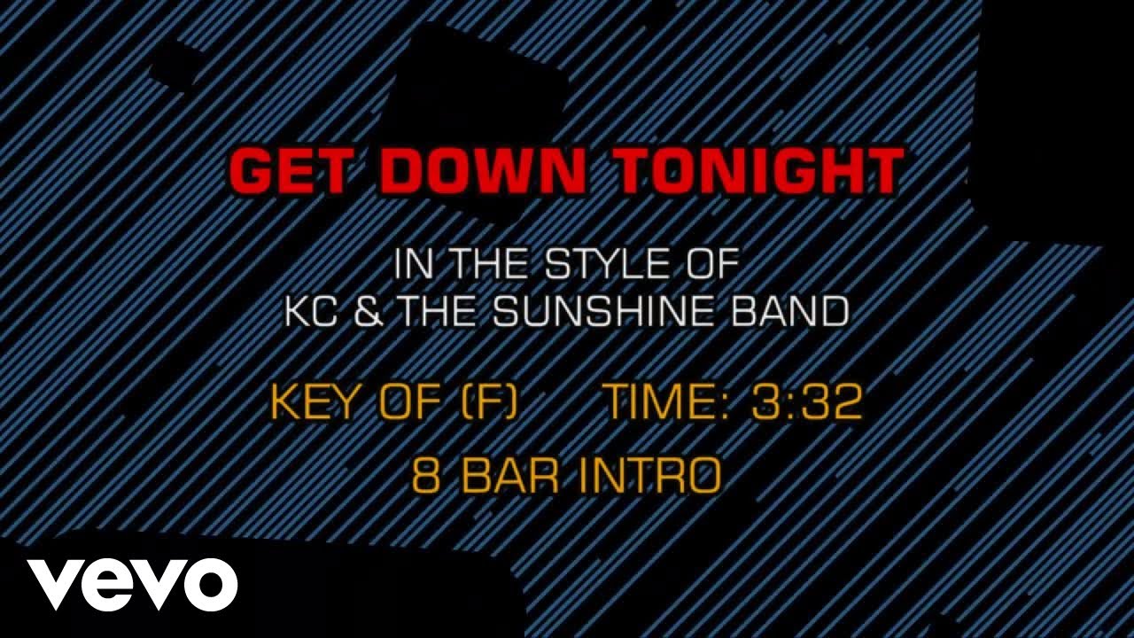 kc and the sunshine band get down tonight