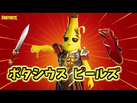 フォートナイト ピーリーが鎧を着て帰ってきた ポタシウスピールズ で大暴れ シーズン6 Youtube