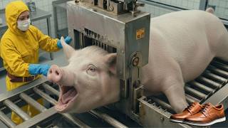 Inside Mega Factory: How White Pig Skin Becomes Luxury Leather Products