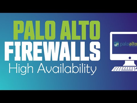 Palo Alto Firewall Training | HA