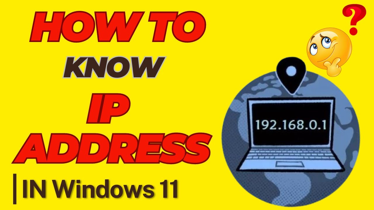 How Do I Find My Ip Address How To Know Your Ip Address Using