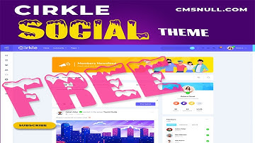 Cirkle – Social Networking WordPress Theme-cmsnull