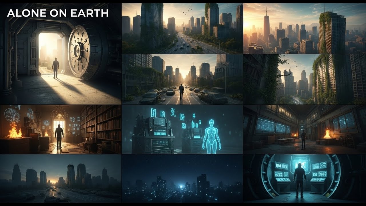 “Alone on Earth: The Man Who Awoke to a World Without Humans”