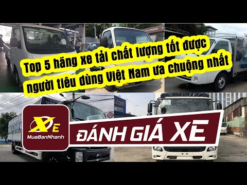 Video: Xe tải nào bán chạy nhất năm 2019?