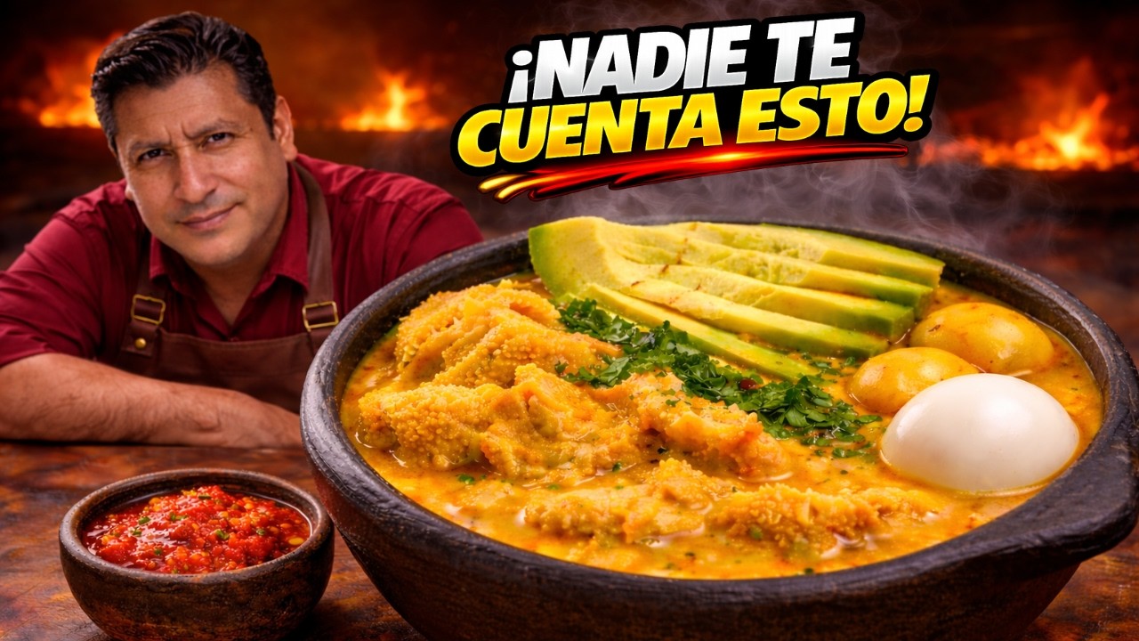 El AJÍ DE LIBRILLO ecuatoriano que reúne a toda la familia 🇪🇨🔥 Receta tradicional