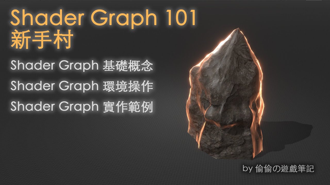 Shader Graph Basic 基礎篇 | 透過最簡單實例快速掌握 Shader Graph | Outline Glowing ...