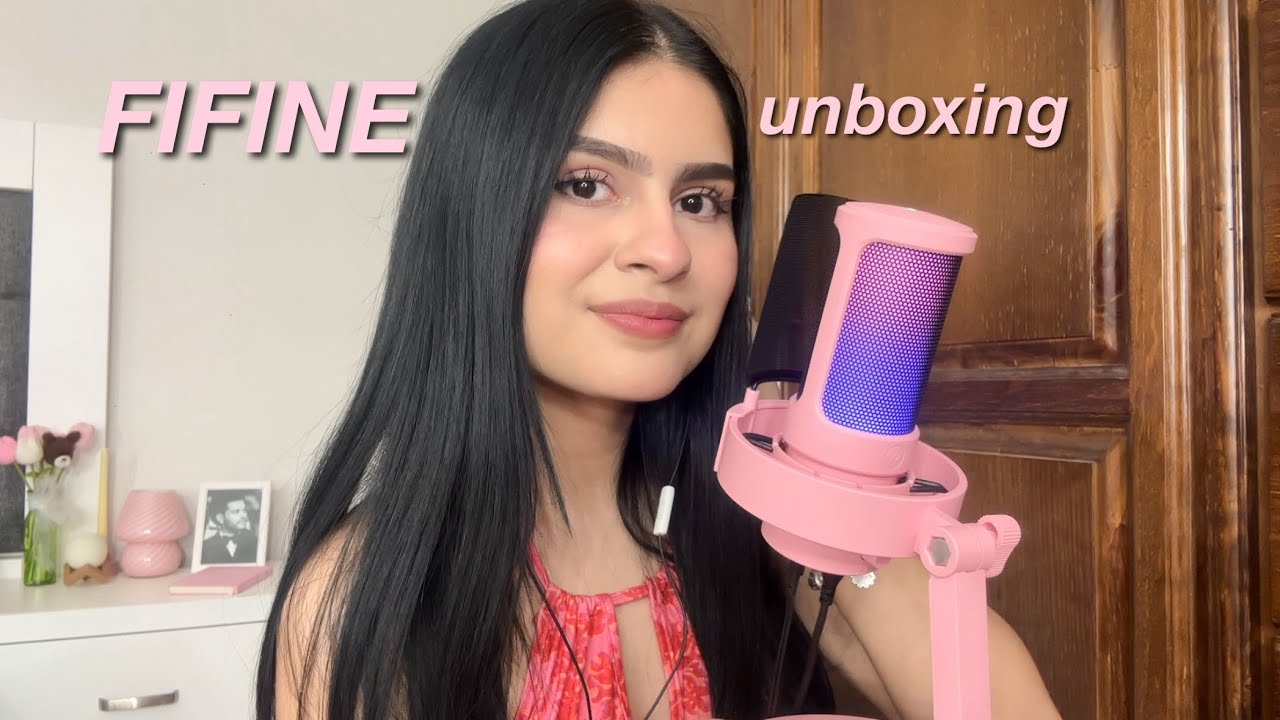 asmr | probando un micro nuevo ft. fifine ampligame A8 🎙️