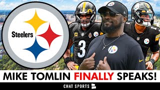 Steelers News: Mike Tomlin SPILLS The Plan For Russell Wilson \& Justin Fields For The 2024 Season