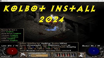 Kolbot Installation Tutorial 2024/2025 D2 Legacy