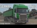 Scania R440 in quarry