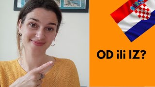 Learn Croatian  - Od ili iz? (subs in Eng and Cro)