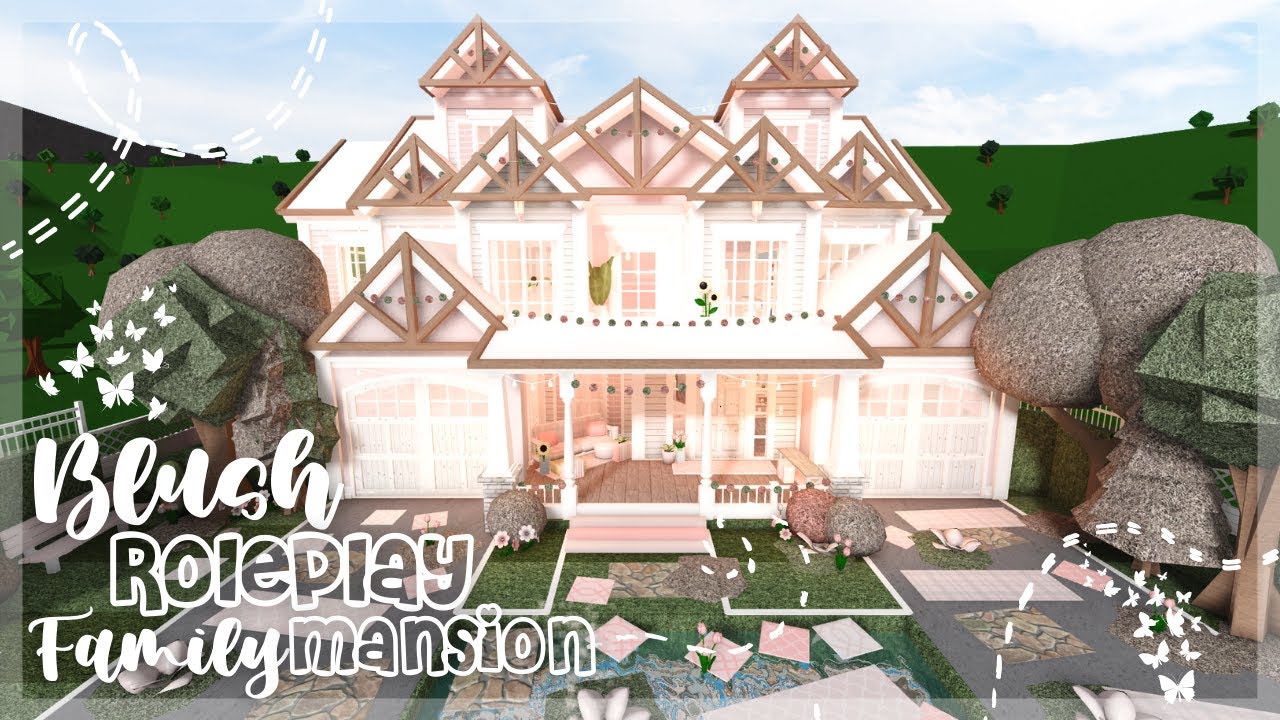 Minami Oroi Bloxburg Speedbuild and Tour Blush Roleplay Mansion - May 9 ...