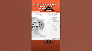 Como colocar imagem de fundo no PowerPoint #powerpoint #microsoft #slide #treinandosoftwares