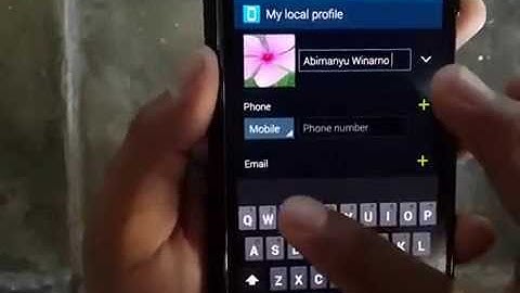 Samsung Galaxy S5: How to edit contacts (Android Phone)