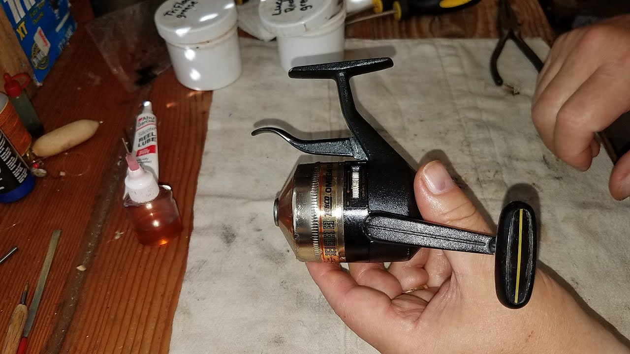 How to Service a Reel: Zebco Omega 154 