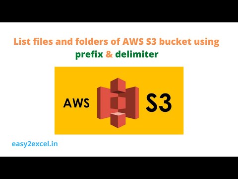 Video: Hvad er et præfiks i AWS s3?