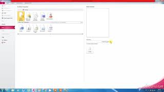 انشاء قاعدة بيانات فى Access 2010 screenshot 2