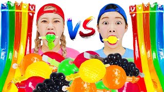틱톡젤리 챌린지  Tiktok Jelly Fruit Candy Challenge  Boram Yummy [보람 야미]